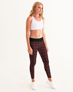 Ladies, your new favorite pants have arrived! Our Women's Mid-Rise Yoga Pants are carefully crafted with high-tech breathable fabric to move with your body while perfectly flattering your figure. - Smooth, breathable fabric - Wicks away moisture - Comfortable waistband - Printed, cut, and handmade. Pretty Design, Yoga Women, Yoga Leggings, Spandex Fabric, High Tech, Colorful Leggings