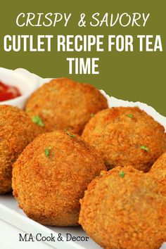 crispy and savory cutlet recipe for tea time