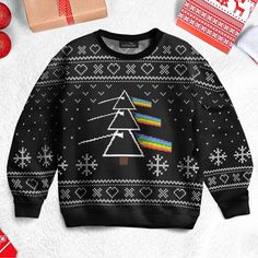 Get $5 off with code PFPIN5. Limited to the first 100 customers. Hurry, we are selling out fast! Pink Floyd Fan, Christmas Pink, Winter Hat, Pink Christmas, Pink Floyd, Ugly Christmas, Christmas Sweater, Dark Side, Christmas Sweaters