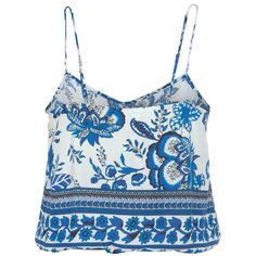 Say hello to summer adventures when you wear this multi print cami top! * Adjustable spaghetti straps and V-neck * Elastic on the hem * Crepe textured woven fabric * Print may vary * 100% Viscose. Sustainable Viscose. Imported. * Machine washable Summer Beachwear Camisole With Spaghetti Straps, Summer Vacation Crop Top With Spaghetti Straps, Summer Crop Top With Spaghetti Straps For Vacation, Summer Crop Top With Tank Straps For Vacation, Spaghetti Strap Camisole For Beachwear, Trendy Cami Tank Top For Vacation, Printed V-neck Crop Top For Summer, Summer Beach Camisole Crop Top, Printed V-neck Camisole For Summer