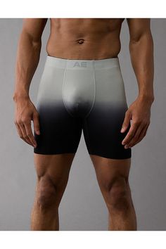 Anti-roll waistband bonded into interior for a clean look/Anti-microbial fabric with breathable mesh/Comfortable, supportive contoured pouch/Minimal flat cover stitching eliminates harsh lines under clothes/Knit turnback hem to prevent briefs from ri Functional Compression Anti-odor Bottoms, Sporty Fitted Multi-pack Activewear, Gray Fitted Boxer Briefs Multi-pack, Fitted Gray Boxer Briefs Multi-pack, Fitted Solid Color Functional Boxer Briefs, Compressive Multi-pack Boxer Briefs For Gym, Solid Color Fitted Boxer Briefs, Functional Fitted Solid Boxer Briefs, Functional Fitted Solid Color Boxer Briefs