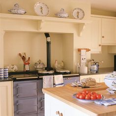 the kitchen is clean and ready to be used for cooking or as an appliance