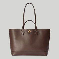 Shop the Ophidia medium tote bag in brown at GUCCI.COM. Enjoy Free Shipping and Complimentary Gift Wrapping. Medium Tote Bag, Brown Tote Bag, Gucci Ophidia, Bags Gucci, Togo Leather, Brown Tote