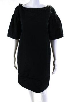 ad eBay - Click here to see full item description. Valentino Women, Shift Dress Black, Red Valentino, Mid Length, Shift Dress