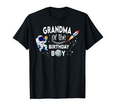 PRICES MAY VARY. Lightweight, Classic fit, Double-needle sleeve and bottom hem Family Birthday Party, Astronaut Birthday, Space Astronaut, Family Birthday, Space Birthday, Birthday Boy, Bday Party, Birthday, T Shirt