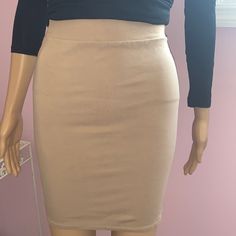 Nwot Charlotte Rouse Bandage Mini Skirt. Beautiful Nude Color Perfect For A Night Out. Size Small Slit In Back Shown. Nude Color, Charlotte Russe, Mini Skirt, Night Out, Womens Skirt, Mini Skirts, Skirt, Women Shopping, Color