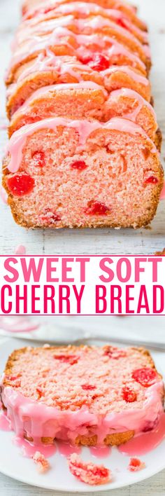 this sweet soft cherry bread is so good and easy to make