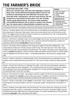 the farmer's bride worksheet for students to learn how to read it