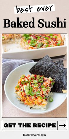 Are you a sushi lover? Then you must try the latest food trend - Baked Sushi Casserole! This delicious dish is like a deconstructed sushi roll, perfect for potlucks and gatherings. The Easy Sushi Bake recipe combines the flavors of sushi rice, seafood, and creamy toppings into one mouthwatering casserole. 
| Baked Sushi Recipe | sushi bake easy | Baked Sushi Casserole |