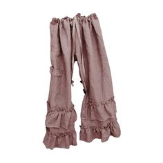 Prolriy is a professional fashion brand that focuses on global fashion women's wear, which can meet your different needs for fashion. Welcome to our storeProlriy Women Plus Size Solid Cotton Linen Folds Casual Ruffled Loose Pocket Pants Please check the Size Chart before order. If you are not sure the size, please send message to us. Features: 1.It is made of high quality materials,durable enought for your daily wearing 2.It is very unique and breathable 3. The pants has nice air permeability,wh Lace Up Trousers, Womens Long Pants, Style Wide Leg Pants, Outwear Fashion, Loose Trousers, Linen Casual, Flowy Pants, Trouser Pants Women, Trouser Style