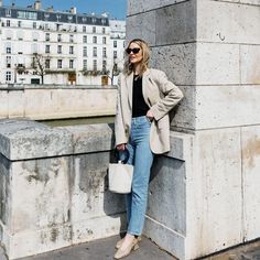 7 French Outfit Formulas You Can Copy - MY CHIC OBSESSION French Jeans Outfit, Outfits Jeans