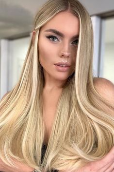 Streaks Hair, Blonde Honey, Hair Lights, Balayage Straight Hair, Best Hair Dye, Color Streaks, Hair Color Streaks, Dyed Blonde Hair, Color Highlights