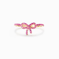 PRICES MAY VARY. Pink Pavé Bow Ring --- Give the gift of a sparkly surprise with this sweet pink pavé bow ring. Micro-Inlaid Zircon Rings, The sparkle that shines on your body inspires you to seek beauty in every moment of your life. Good Quality --- Bow Ring is made of copper and AAA cubic zirconia. It is not easy to be allergic, and it can be worn with peace of mind for sensitive skin. Suitable For Any Occasion --- Pink Pavé Bow Ring unique design can highlight your appearance, and grasp every Ribbon Ring, Bow Ring, Jewelry Inspo, Dream Jewelry, 925 Silver Rings, Pink Ribbon, Pink Bow, Cute Jewelry, Ring Gift