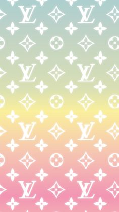 an image of louis vuitton wallpaper in pastel colors