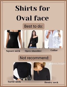 Necklines For Oval Face Shape, Dress Body Type, Oval Face Shape, Glasses For Your Face Shape, Dressing Sense, Oval Face Hairstyles