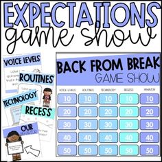 the back from break game show