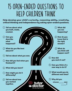 the road to help children think