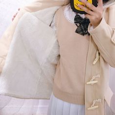 Color: Pink / Khaki Material: Woolen Size Chart: M.L.