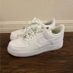 Nike Air Force 1 07 Next Nature White Women’s Sneakers Size 10 Dc9486-101 Shoes Nike Air Force, Shoes Nike Air, Nike Air Force 1 07, White Sneakers Women, Nike Air Force 1, White Nikes, Air Force 1, Nike Air Force, Womens Shoes Sneakers