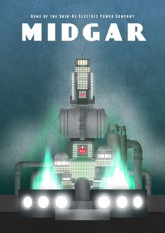 a movie poster for midgarr