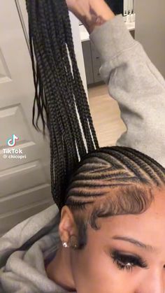 Feed Ins, Cornrows Braids For Black Women, Feed In Braids, Braided Hairstyles For Black Women Cornrows, Sleek Ponytail Hairstyles, Feed In Braids Hairstyles, Quick Natural Hair Styles, Box Braids Hairstyles For Black Women, Cute Braided Hairstyles