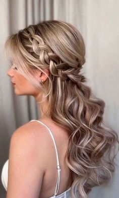 Grad Hair, Social Art, Braid Hairstyle, Prom 2024