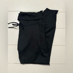 Black Old Navy Jogger Leggings, Has A Drawstring Waist With A Fold Over Waist Band. New With Tags, No Flaws And No Stains Inseam 30 Inches Rise 16 Inches With Waist Band All The Way Open Black 4-way Stretch Yoga Pants For Jogging, Black Moisture-wicking Cotton Joggers, Black 4-way Stretch Joggers For Jogging, Functional Black 4-way Stretch Joggers, Black 4-way Stretch Joggers With Elastic Waistband, Navy Pants, Drawstring Waist, Colorful Leggings, Old Navy