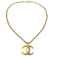 Chanel Gold Chain Pendant Necklace Chanel Gold Chain Pendant Necklace Description Exterior: A : Good Condition!! Other: - Odor: - S : New / New Without A Tag. Sa : Excellent Condition. A : Good Condition With Minor Sigh Of Use. Ab : Used Condition With Some Damages. B : Obvious Sigh Of Use With Heavy Damages. Details Number : 94p Size(Inch) : Chain(Overall) : 29.9 " Top : W 2.1 " X H 2.2 " Size(Cm) : Chain(Overall) : 76.0 Cm Top : W 5.2 X H 5.5 Cm Color : Gold Material : Gold-Plated Comes With : Necklace Chanel, Gold Chain Pendant, Jewelry Chanel, Gold Chain With Pendant, Chanel Jewelry, Chain Pendant, New New, Gold Material, Gold Chain