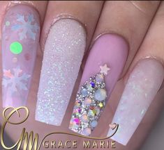 Christmas Nail Designs Holiday, November Nail Designs, Cute Nail, Diy Nail Designs, Christmas Nail Designs