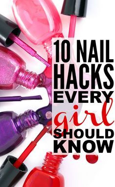 Painting Your Own Nails, Stained Nails, Half Moon Nails, Nail Hacks, Hacks Every Girl Should Know, Moon Nails, Nail Fungus