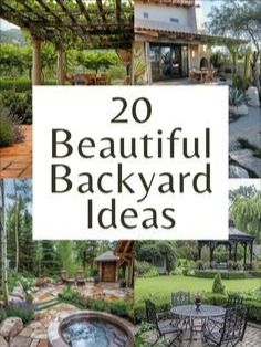 Large Backyard Design Ideas, Big Backyard Design Ideas, Fun Small Backyard Ideas, Landscaping Design Backyard, Maintenance Free Backyard, Amazing Backyard Ideas, Elegant Backyard Landscaping, Park Like Backyard Ideas, Small Garden Design Ideas Budget Simple Backyard Landscaping