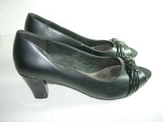 WOMEN'S, USED, BLACK,FAUX LEATHER AND PATENT LEATHER, OPEN TOE HEELS BY LIFESTRIDE IN SIZE 5.5 M HAVE A 2 1/2" HEEL! SMOKE FREE! GET THEM BEFORE THE DOG DOES! Medium Width Open Toe Court Shoes With 4-inch Heel, Medium Width Open Toe Court Shoes For Formal Occasions, Formal Open Toe Synthetic Court Shoes, Formal Synthetic Open Toe Court Shoes, Formal Medium Width Open Toe Court Shoes, Open Toe Heels, Comfort Shoes, Black Faux Leather, Character Shoes