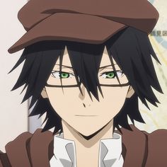 Edit/Remaster/Credit : @OPaulo777 | Tags : #RanpoEdogawa #Ranpo #BungouStrayDogs #Icon #Icons #AnimeIcon Ranpo Edogawa, Bungou Stray Dogs, Dogs, Hair, Anime, Black