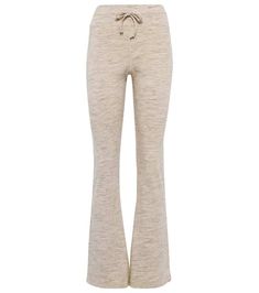 New Arrivals for Women Online - New Fashion | Mytheresa US Sweatpants Flare, Beige Sweatpants, Flared Sweatpants, Perfect Pant, The Upside, Active Wear Pants, Yoga Class, Sport Pants, Slim Legs