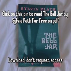 a book with the title click on this pin to read the bell jar by syiya path for free on pdf