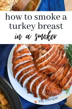 The most delicious smoked turkey dry rub and FOOLPROOF smoking method! Exactly how to smoke a whole turkey or a turkey breast in a smoker + tips and tricks for juicy, easy turkey every time. Recipe is gluten free and low carb, and has notes for how long to smoke a turkey as well as what temperature to pull a smoked turkey out of the smoker. This is the best smoked turkey for Thanksgiving, Christmas, or anytime you want some delicious homemade smoked turkey breast! Turkey Dry Rub, Best Smoked Turkey, Traeger Smoked Turkey, Smoked Turkey Breast Recipe, Smoked Whole Turkey, Spatchcock Turkey, Cooking Turkey Breast, Turkey For Thanksgiving