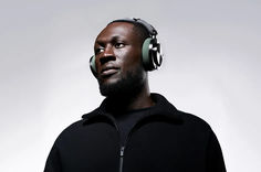 a man with headphones on his ears