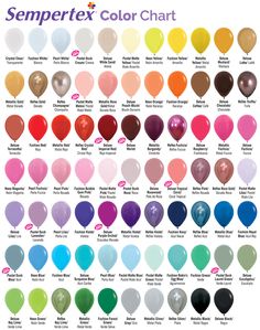 Sempertex Betallatex Latex Balloons Color Chart 11 Inch Size Shades Of Blue Balloons, Balloon Color Palette, Balloon Business Names, Balloon Color Schemes, Balloon Color Combinations, Coral Balloons, Bear Centerpieces, Cute Balloons, Link Balloons