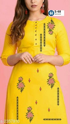 New Trendy Kurti Designs, Trendy Kurti Designs, Trendy Kurti, Flower Machine Embroidery Designs, Lehenga Designs Simple, Girls Dresses Sewing, Bridal Jewelry Vintage, Embroidery On Kurtis, Kurti Designs Latest