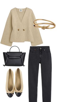 Fall outfit inspo Stylish Work Outfits, Casual Work Outfits, 가을 패션, Lookbook Outfits, Work Fashion, Fall Winter Outfits, Coco Chanel