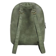 No matter what type of adventure you're going on you'll want to have this Zelda Video Game Green and Brown Mini Backpack! The Zelda Video Game Merchandise is a green backpack with a brown, small front pocket and the entire bag is made of PU material with a unique, embossed pattern across the entire bag. The Zelda Video Game Bag includes adjustable straps for the perfect fit, and measures 11" H X 8.5" W X 4"D. The Zelda Video Game Mini Backpack is the perfect accessory to gift to any fan! Green Backpack For Daily Use And Back To School, Green Softback Backpack For Daily Use, Green Backpack With Zipper Closure For Daily Use, Green Bag With Adjustable Strap For Outdoor Activities, Green Bags With Adjustable Strap For Outdoor Activities, Green Backpack For Hiking And Back To School, Green Outdoor Backpack With Zipper Closure, Green Softback Bag For Outdoor Activities, Green Softback Bags For Outdoor Activities