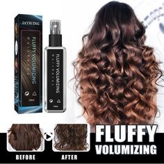 Get Thicker Hair in 60 Seconds - Fluffy Volumizing Hair Spray is a stylist recommended hair product for women and men.

Sprays on easily and gives a textured layered finish and provides lightweight hold that looks great and lasts all day.

Our super lightweight formula won't leave sticky residue or buildup like mousse or sea salt hair spray, which means it won't weigh strands down like other products!


Perfect for use as a pre-styling as it gives lightweight hold, natural definition and an effortless finish, this volumizing + hair thickening spray is versatile enough to suit all hair types and lengths! Products For Dry Hair, Volumizing Hair Spray, Conditioner Curly Hair, Deep Hair Conditioner, Enhance Natural Curls, Get Thicker Hair, Hair Volume Spray, Volumizing Hair, Volumizing Spray