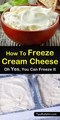 how to freeze cream cheese on yes, you can freeze it