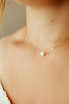 Milk + Honey — Petite Pearl Choker Dainty White Pearl Chain Jewelry, Dainty White Jewelry For Everyday, Dainty White Everyday Jewelry, Fine Jewelry Pearl Drop With Round Beads, Pearl White Clavicle Chain Choker, Dainty White Gold Jewelry With Pearl Pendant, Dainty 14k Gold-filled Pearl Chain Jewelry, Dainty White Pearl Jewelry, Dainty Everyday Pearl Charm Jewelry