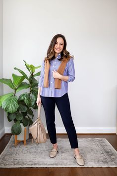 Winter Professional Outfits, Outfits For Casual, Mix And Match Outfits, 15 Outfits, Match Outfits, Fashion Capsule Wardrobe, Navy Outfit, Spring Capsule, Outfit Primavera