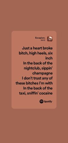 Escapism Song Lyrics, Escapism Raye Aesthetic, Raye Posters, Raye Wallpapers, Escapism Lyrics, Escapism Song, Raye Escapism, Raye Aesthetic