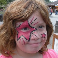 Rock Star Eye Face Painting, Animal Face Paintings