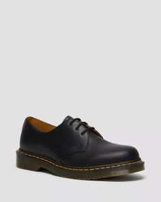 1461 Smooth Leather Oxford Shoes | Dr. Martens Baby Goat, Brogue Shoes, Unisex Shoes, Crazy Horse, Leather Lace