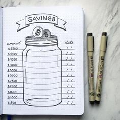 Journal Money Tracker, Money Tracker, Bullet Journal 2020