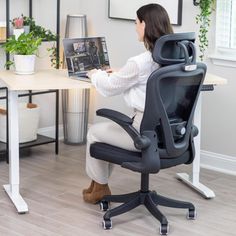 Discover the true essence of comfort and ergonomic design with our high back office chair with headrest. Designed meticulously, this ergonomic mesh office chair provides an unmatched sitting experience, reducing discomfort even during prolonged periods of work or study. With features that cater to different body sizes and postures, this office chair promises both adaptability and durability. Whether you are at home, at work, or engrossed in intensive gaming sessions, this chair ensures that you Home Office Desk Chair, Chair Size, High Back Office Chair, Mesh Office Chair